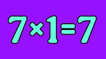 7 Ka Table | Learn Multiplication Table of 7 | Kids Learning Video | Seven Times Table Easy Trick