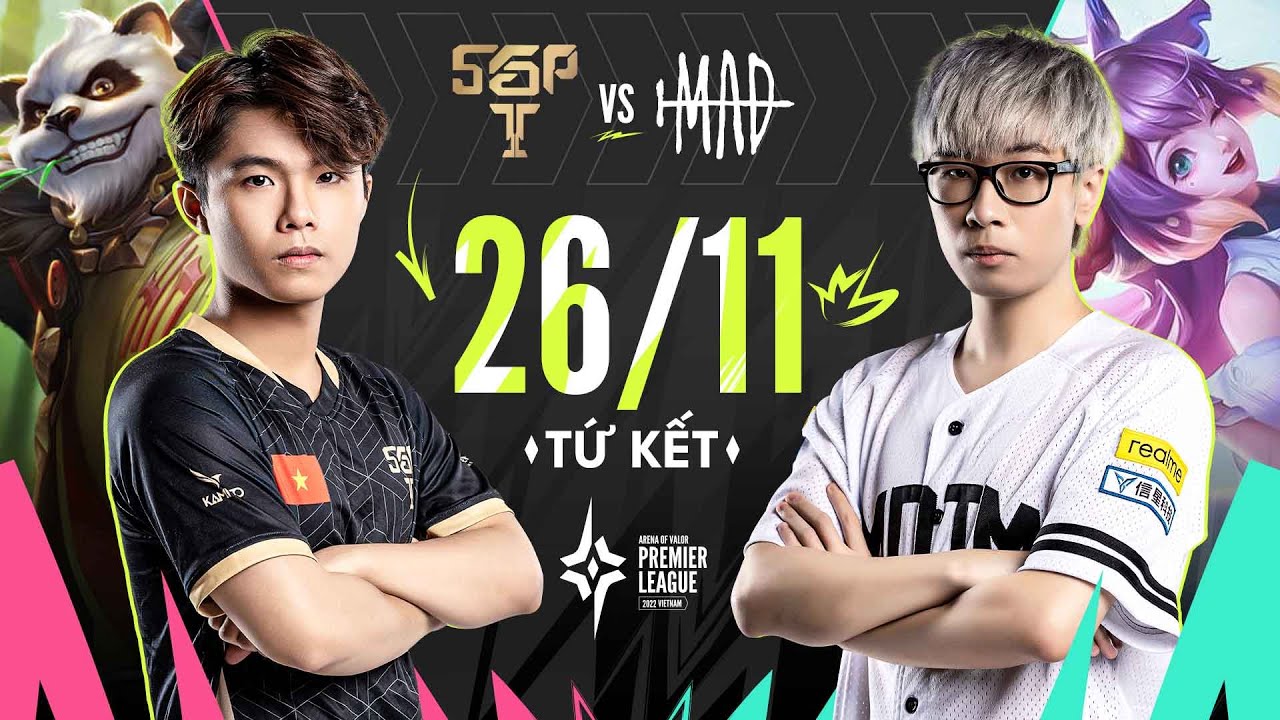 SAIGON PHANTOM VS MAD TEAM: TẠM BIỆT MAD TEAM I TỨ KẾT NGÀY 26/11 I APL 2022: VIỆT NAM