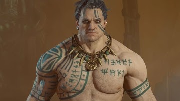Diablo 4 Character Creation Barbarian