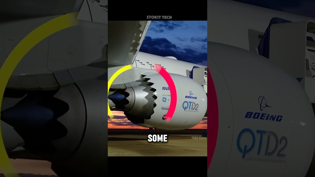 Why Do Airplane Engines Have a Fancy Haircut?