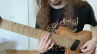 Harmandalı METAL cover | MILE MHI8 | 8 telli gitar Resimi