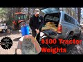 Designing and Building a Tractor Weight