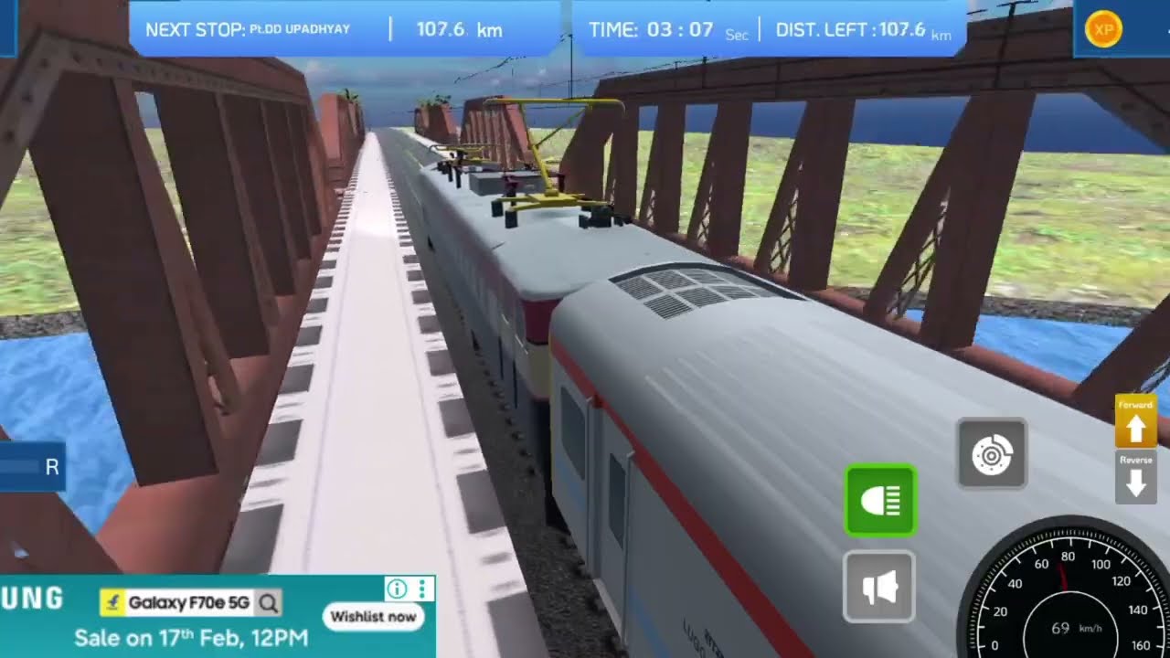 Train rajdhani express #rajdhani #traingames #games