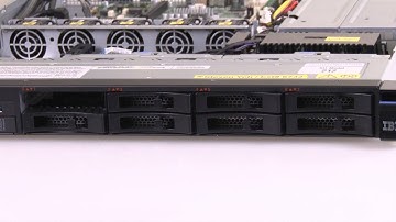 IBM System x3250 M5 Removal - 2.5" Back Plate