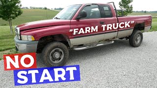 Dodge 'Farm Truck' Won't Start and Drains Battery