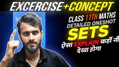 🤫Sets Cha -1| Oneshot Revision Sets | Class 11 Sets| Full Concept Sets |Sets All Formula| Types Sets
