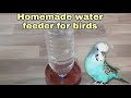 How to make Birds water feeder  | DIY Homemade feeder  | Reuse of Plastic Bottle