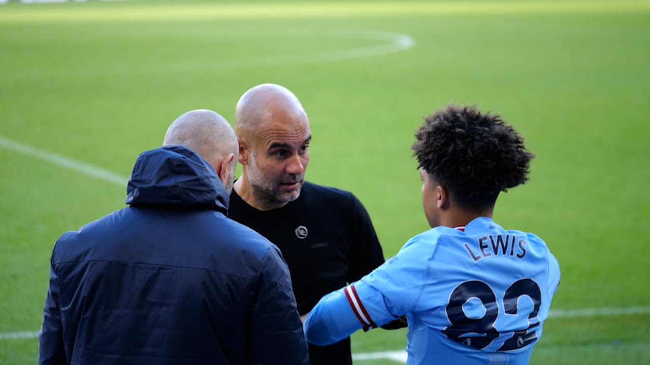 From the Academy to MAN CITY'S FIRST TEAM | Playing in the Academy, to  playing for Pep! | Rico Lewis - YouTube