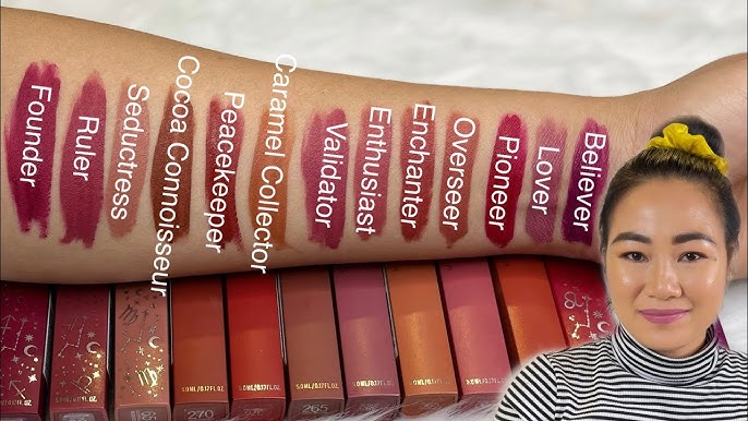 Maybelline Superstay Matte Ink Lipstick Swatch Youtube
