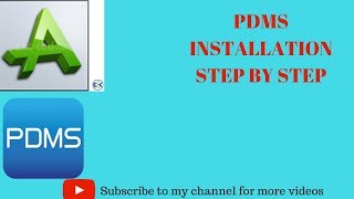 How to Install PDMS 12.1_SP4_29 || PDMS INSTALLATION