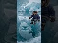 The Tiny Explorer: An Epic Arctic Expedition! 🧊❄️#shorts #shortvideo