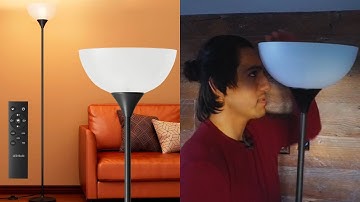 Everything To Know About This Luckystyle Torchiere Floor Lamp