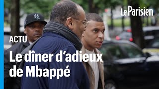 Mbappé arrive à sa soirée d'adieux au PSG avec 250 invités dans un restaurant de Paris