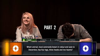 LDShadowLady and SmallishBeans being a mood on a game show for 3 minutes straight (part 2)