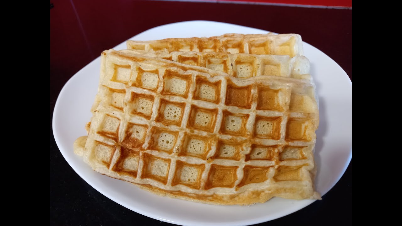 Gofres de plátanos 🍌🍌 ** Monsieur cuisine Connect y Plus **