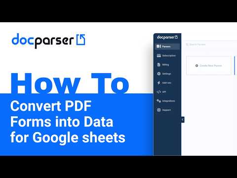 Docparser Academy: Replace Manual Data Entry With Data Entry Software