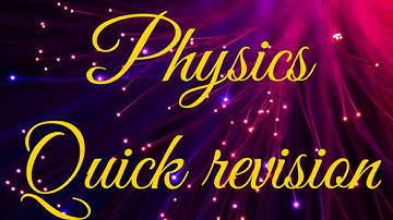 Electrostatic part 2(electric field) quick revision