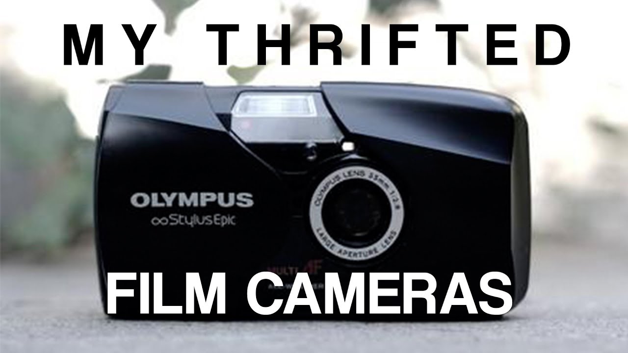 35MM FILM CAMERAS FOUND AT THE THRIFT STORE YouTube