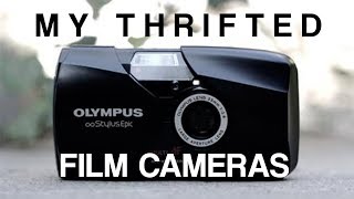 35Mm Film Cameras Found At The Thrift Store