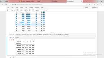 Python   Crosstab data in CSV file || Pandas and Numpy