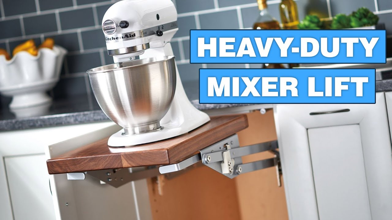 This Heavy-Duty Mixer Lift Lets You Easily Access and Store Your