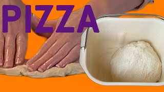 Pizza Dough Bread Machine Recipe for Beginners , #pizzadough