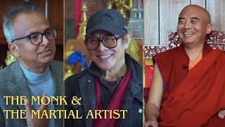 The monk and the martial artist मिंग्युर रिम्पोचे र हलिवुड हिरो जेट लि Mingyur Rinpoche &amp; Jet Li  !