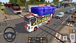 Canter Truck Heavy Loaded - Bus Simulator Indonesia - Best Bus Simulator Game - Android Gameplay screenshot 5