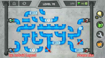 Pipeline Extra Level 70 All 3 stars By Pixign, Android Solution