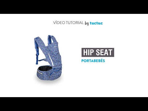 Portabebés Hip Seat tuc tuc - tutorial - YouTube