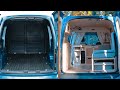 DIY Camper Van Conversion | Full Build Timelapse | VW Caddy
