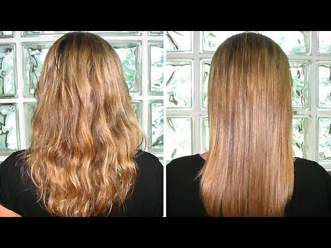 Permanent Hair Straightening At Home With Natural Ingredients