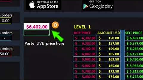 Bitcoin Trader 2018 formula Excel  FREE  Download link   bellow Video