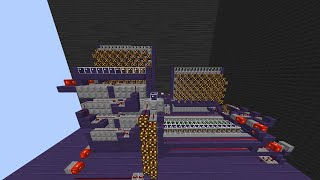 Minecraft 254 3 Second Cannon w/ Schematic