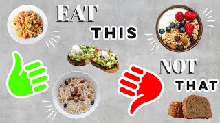 5 HEALTHY AND EASY FOOD SWAPS | EASY FOOD LIFE HACKS