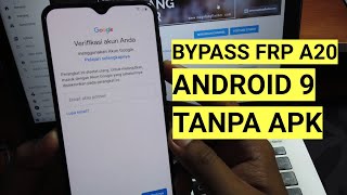 Android 9 Bypass Frp Galaxy A20 Lupa akun google tanpa komputer, Cukup senam jari saja