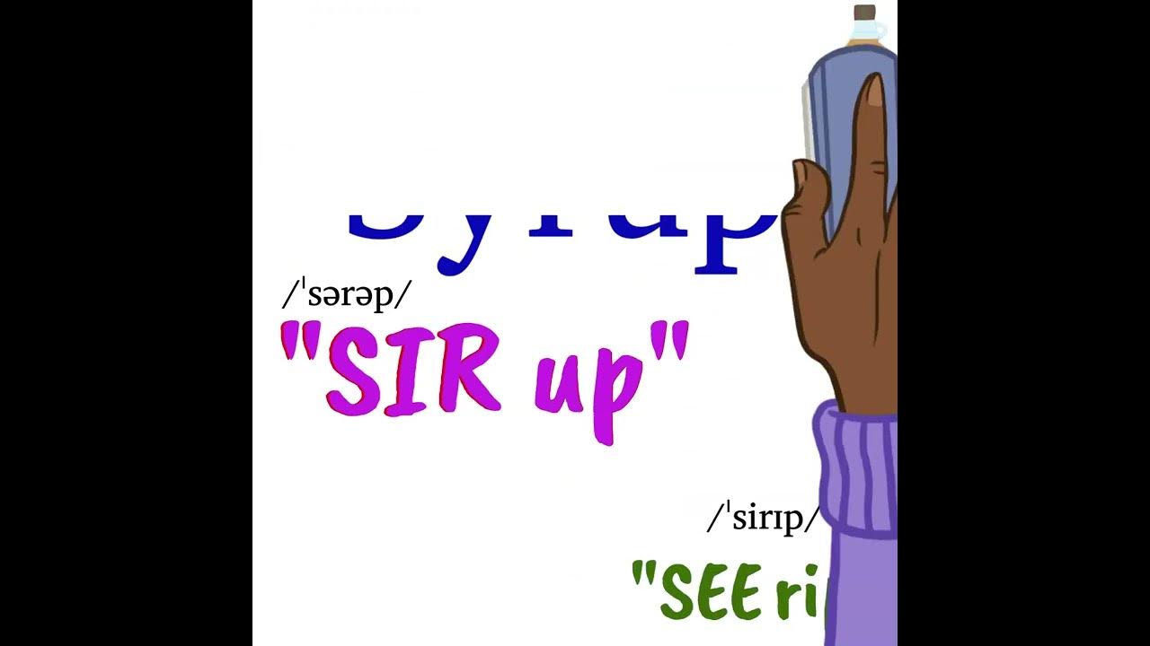How to Pronounce Syrup (2 Correct Ways) - YouTube
