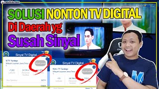 SOLUSI Nonton TV Digital di Daerah Terpencil yg Susah Sinyal | TERBUKTI bisa di TV Tabung dan TV LED screenshot 5