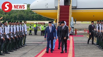 King arrives in Brunei for three-day state visit