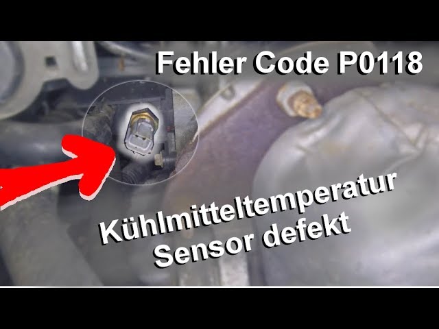 P0118 - Defekter Kühlmitteltemperatur Sensor am Mazda 3