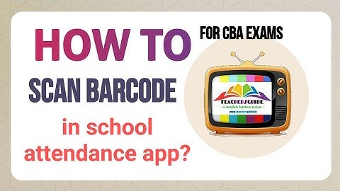 HOW TO SCAN OMR FOR BUFFER OR EMPTY IN SCHOOL ATTENDANCE APP