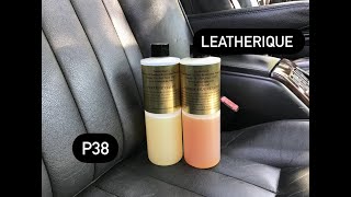 Leatherique Leather Restoration  Range Rover P38