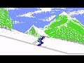 Winter Games Gameplay Atari 7800