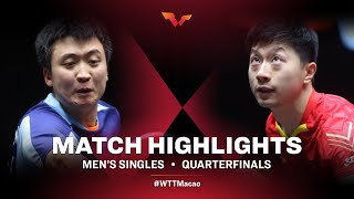 Jeoung Youngsik v Ma Long | WTT Macao Quarterfinals HIGHLIGHTS