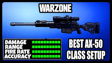 NEW OVERPOWERED AX-50 CLASS SETUP IN WARZONE! BEST AX-50 CLASS SETUP!