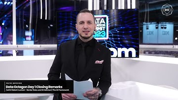 Live from Data Octagon 2023 - Day 1 Data Octagon Closing remarks