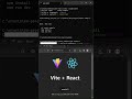 React with Vite