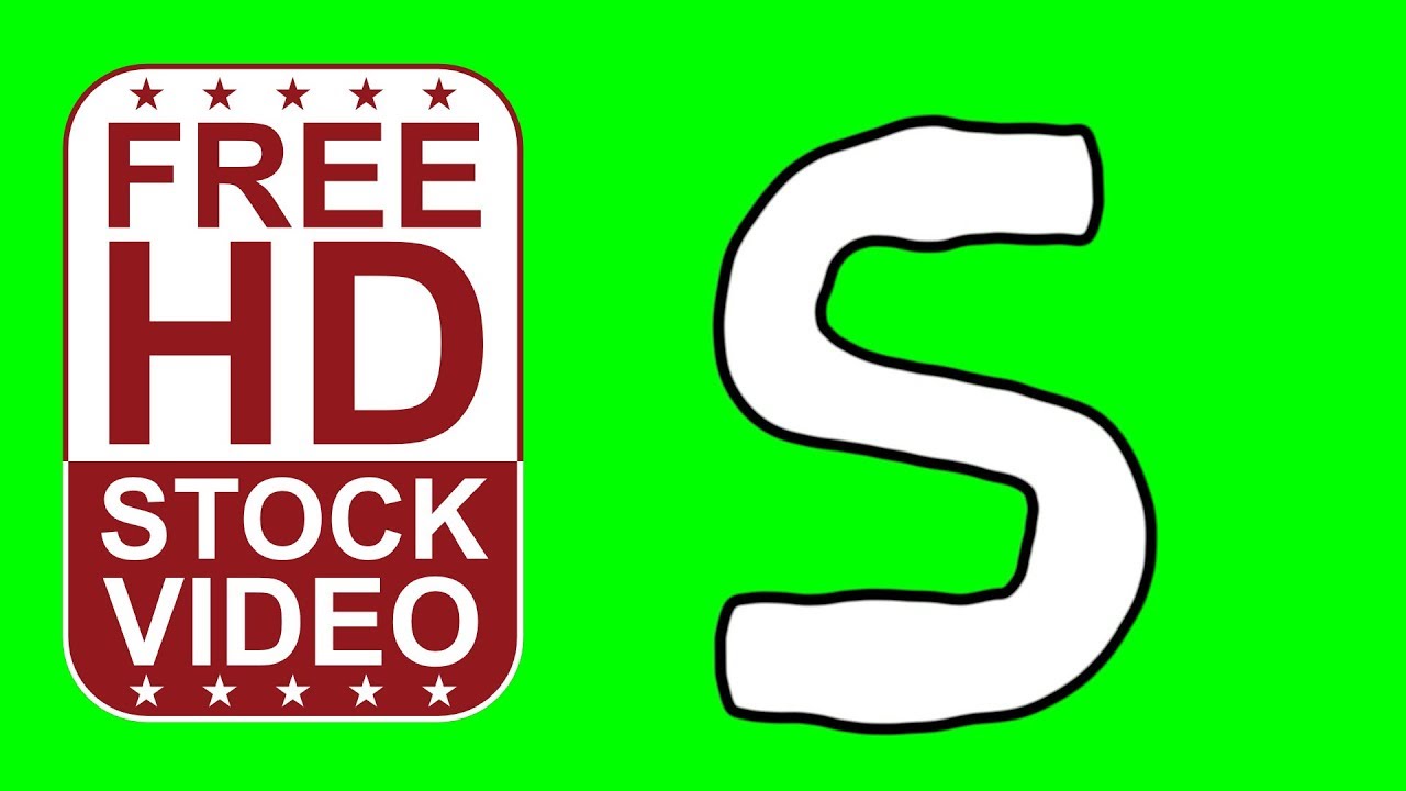 free stock videos animated letter s cartoon style letter animation letter