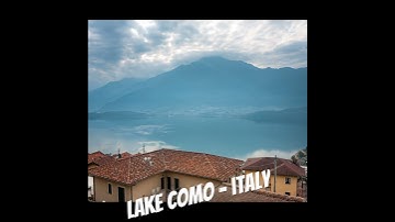 Timelapse of clouds and sun rays in Lake Como #timelapse #como #clouds