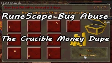 [200M/H] The Crucible Money Duplication Glitch - RuneScape Bug Abuse [2012]